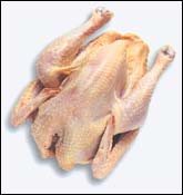Turkey thawed and ready to be cleaned
